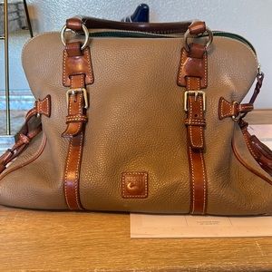 Dooney and Bourke Domed Buckle Satchel